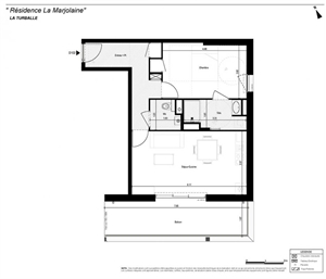 t2 à la vente -   44420  LA TURBALLE, surface 49 m2 vente t2 - UBI459587942